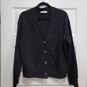 Everlane Wool Alpaca Cotton Blend Cardigan